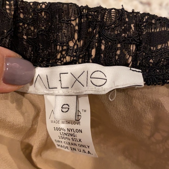 NWOT ALEXIS BENETT Hi Lo Mini Skirt size S - Picture 6 of 6